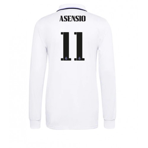Dres Real Madrid Marco Asensio #11 Domaci 2022-23 Dugi Rukav